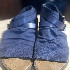 Blowfish Navy Blue Sandals